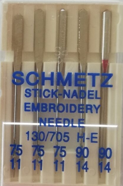 Machine Needles Embroidery 1370/705 H-E mixed packet